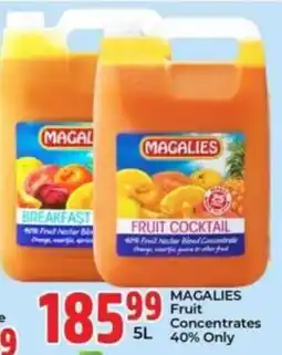 Elite Power Trade Cash & Carry Magalies Fruit Concentrates 40% Only offer