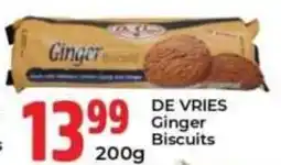 Elite Power Trade Cash & Carry De Vries Ginger Biscuits offer