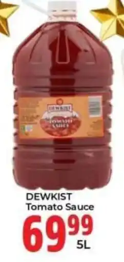 Elite Power Trade Cash & Carry Dewkist Tomato Sauce offer