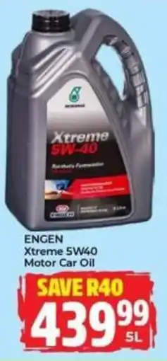 Elite Power Trade Cash & Carry Engen Xtreme 5W40 Motor Car Oil offer