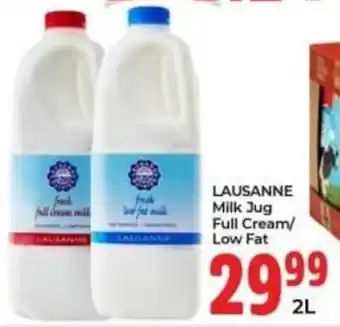 Elite Power Trade Cash & Carry Lausanne Milk Jug Full Cream/ Low Fat offer
