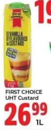 Elite Power Trade Cash & Carry First Choice UHT Custard offer