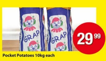 Grap Pocket Potatoes 10kg