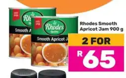 Game Rhodes Smooth Apricot Jam 900 g offer