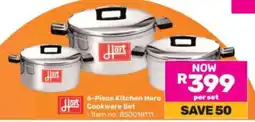 Game 6-Piece Kitchen Hero Cookware Set offer