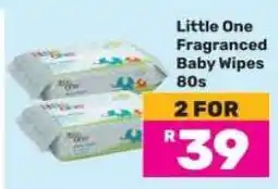 Game Little One Fragranced Baby Wipes-80s offer