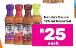 Game Nando’s Sauce 125 ml Assorted offer