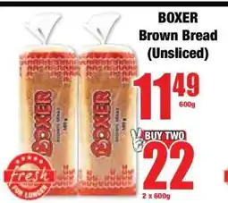 Boxer BOXER Brown Bread (Unsliced) offer