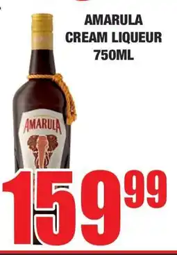 Boxer Amarula Cream Liqueur-750ml offer