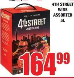 Boxer 4TH STREET Wine Assorted 5L offer