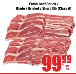 Boxer Fresh Beef Chuck / Blade / Brisket / Short Rib (Class A) offer