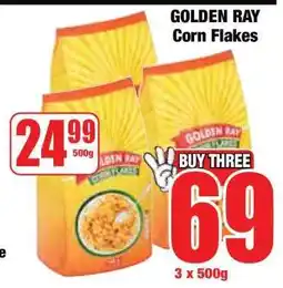 Boxer GOLDEN RAY Corn Flakes offer