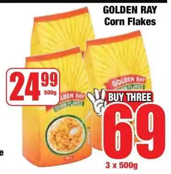 Boxer GOLDEN RAY Corn Flakes offer