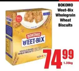 Boxer Bokomo Weet-Bix Wholegrain Wheat Biscuits offer