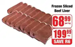 Boxer Frozen Sliced Beef Liver offer