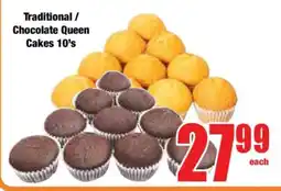 Boxer Traditional / Chocolate Queen Cakes 10's offer