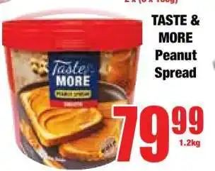 Boxer TASTE & MORE Peanut Spread offer