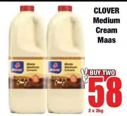 Boxer CLOVER Medium Cream Maas offer