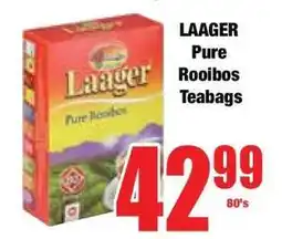 Boxer Laager Pure Rooibos Teabags offer