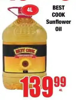 Boxer BEST COOK Sunflower Oil offer