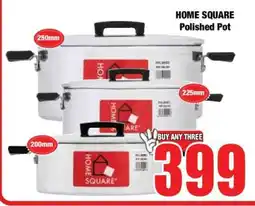 Boxer HOME SQUARE Polished Pot offer