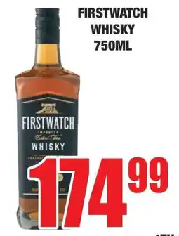 Boxer FIRSTWATCH WHISKY 750ML offer
