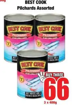 Boxer BEST COOK Pilchards Assorted offer