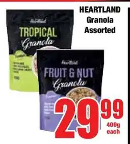 Boxer HEARTLAND Granola Assorted offer