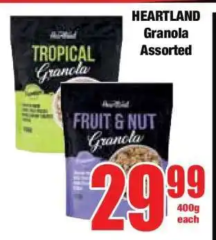 Boxer HEARTLAND Granola Assorted offer