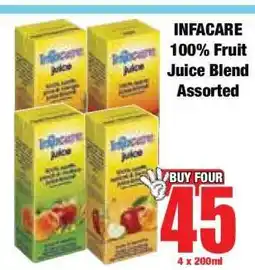Boxer INFACARE 100% Fruit Juice Blend Assorted offer