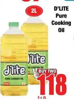 Boxer D'LITE Pure Cooking Oil offer