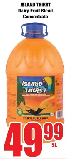 Boxer ISLAND THIRST Dairy Fruit Blend Concentrate offer