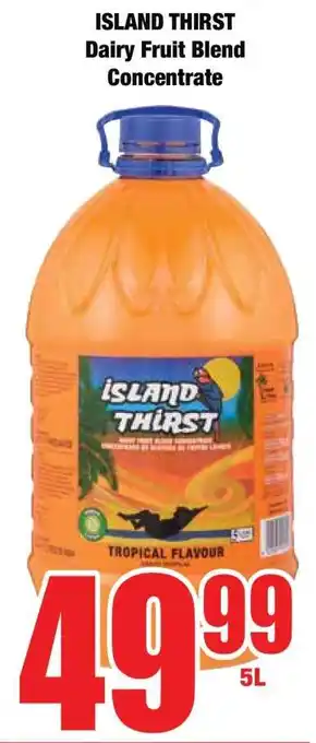 Boxer ISLAND THIRST Dairy Fruit Blend Concentrate offer