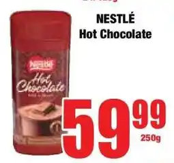 Boxer Nestlé Hot Chocolate offer