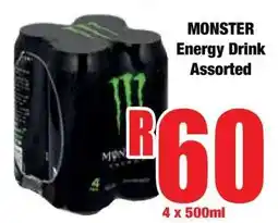 Boxer Monster Energy Drink Assorted offer