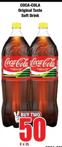Boxer COCA-COLA Original Taste Soft Drink offer