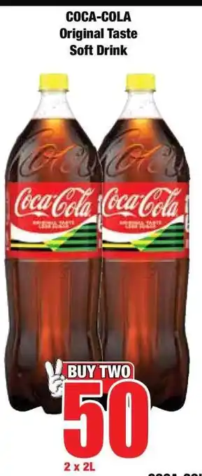 Boxer COCA-COLA Original Taste Soft Drink offer