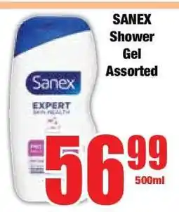 Boxer Sanex Shower Gel Assorted offer