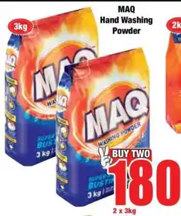 Boxer MAQ Hand Washing Powder offer