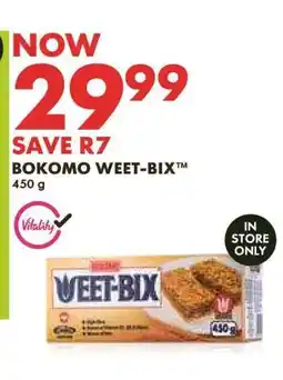 Woolworths Bokomo Weet-Bix offer