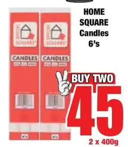 Boxer HOME SQUARE Candles 6's offer