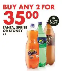 Woolworths Fanta Sprite or Stoney offer