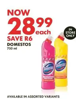 Woolworths Domestos offer