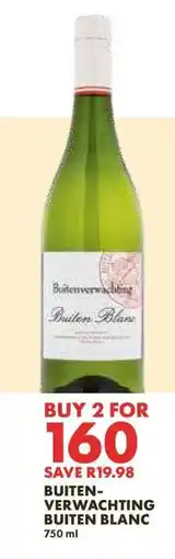 Woolworths BUITENVERWACHTING Buiten Blanc offer