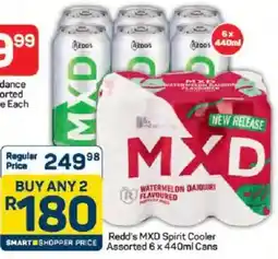 Pick n Pay Liquor Redd's MXD Spirit Cooler Assorted Cans offer