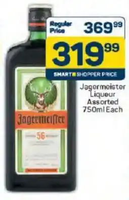 Pick n Pay Liquor Jagermeister Liqueur Assorted offer