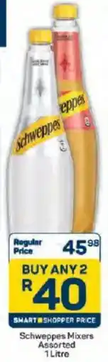 Pick n Pay Liquor Schweppes Mixers Assorted offer