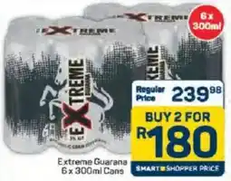 Pick n Pay Liquor Extreme Guarana Cans offer