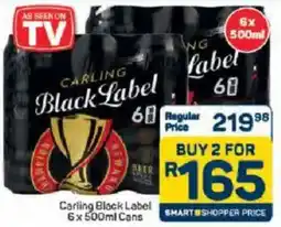 Pick n Pay Liquor Carling Black Label Cans offer