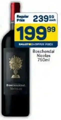 Pick n Pay Liquor Boschendal Nicolas offer